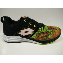 New Colorful Print Knitting Gym Shoes for Male